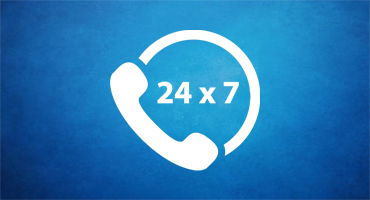 24 x 7 Support